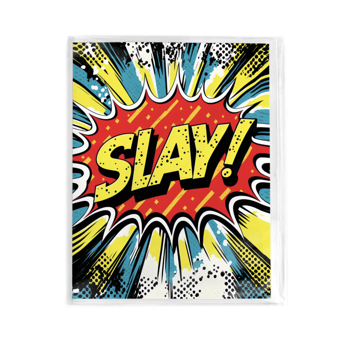 Slaying Definition Greeting Card for Sale by definingprints