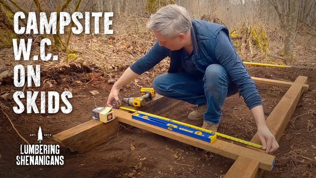 Campsite W.C. – Build Episode One - "Building on Skids"